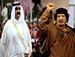  مکالمه امیر قطر و قذافی در مورد تجزیه عربستان